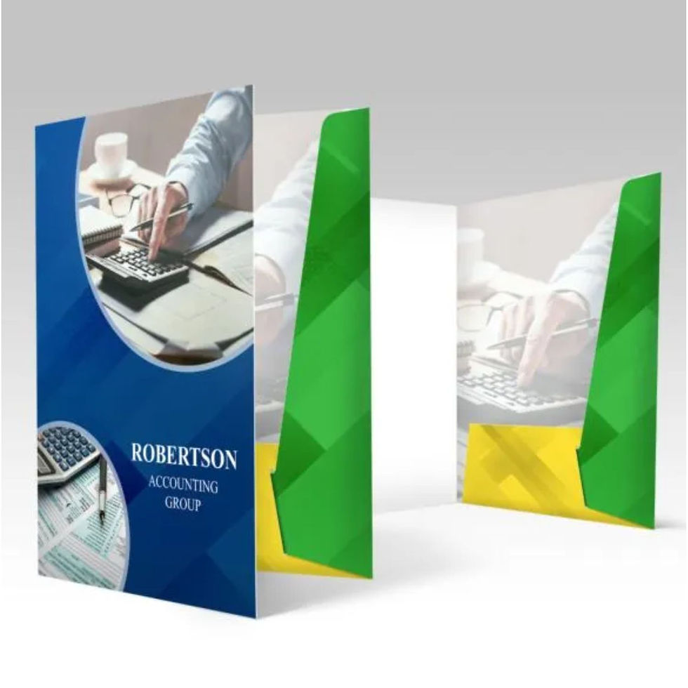 Thumbnail: Glue-Less Presentation Folder