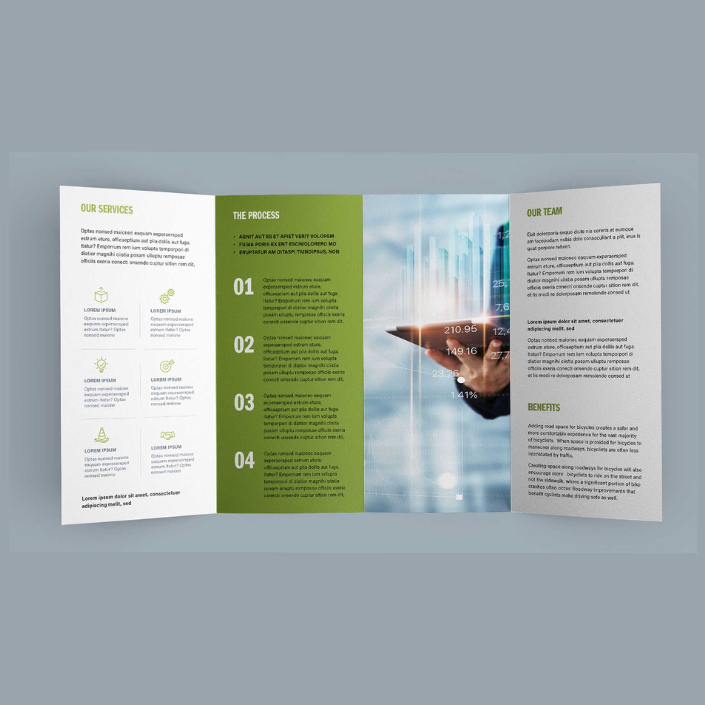 Double Gate Fold Brochure