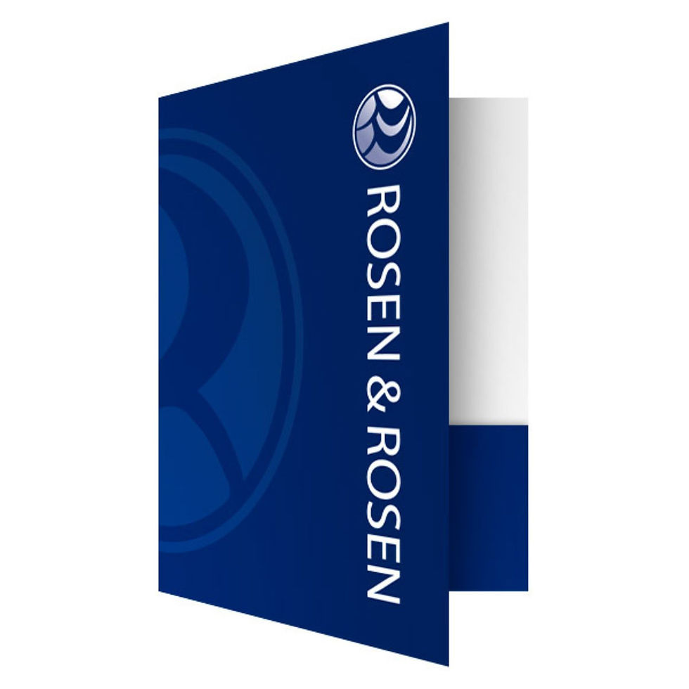 Thumbnail: Silk-Laminated Presentation Folders