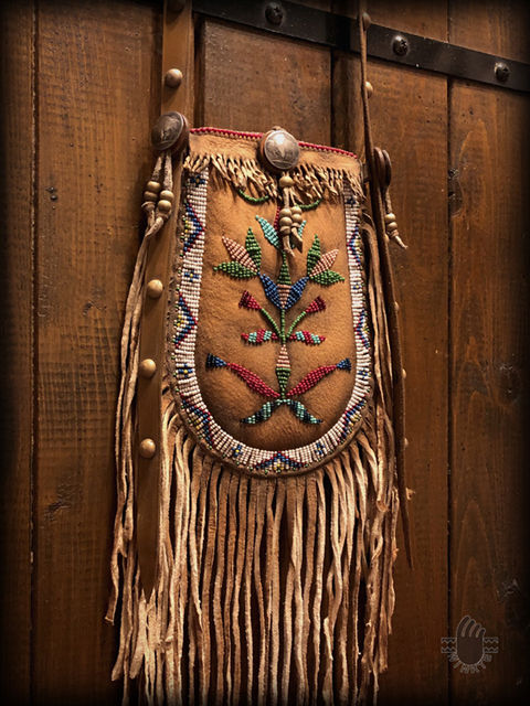 Dakota Floral Style Beaded Bag