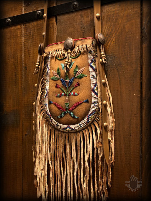 Dakota Floral Style Beaded Bag