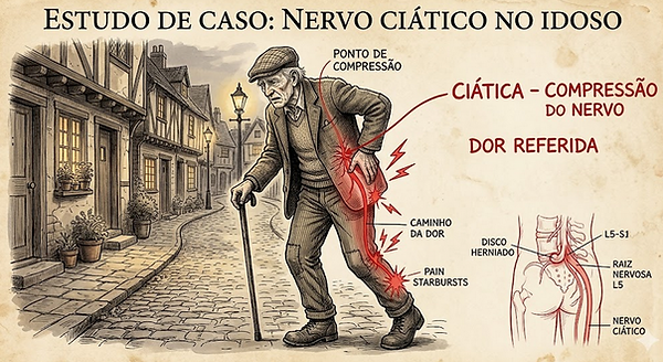 Estenose, lombar, dor, ciatica