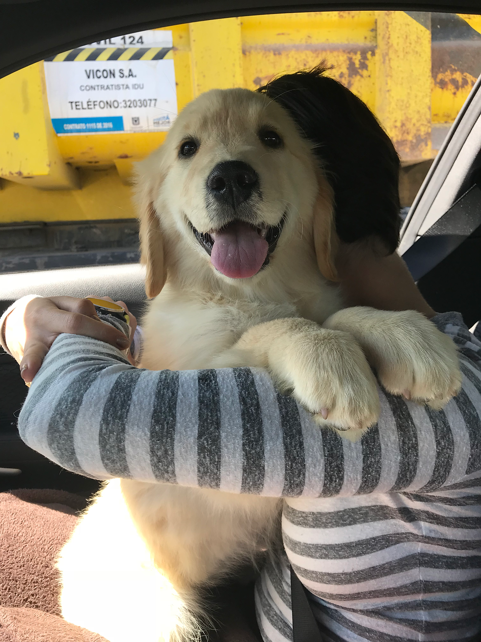 Primera foto con Paz, 22 de diciembre de 2017