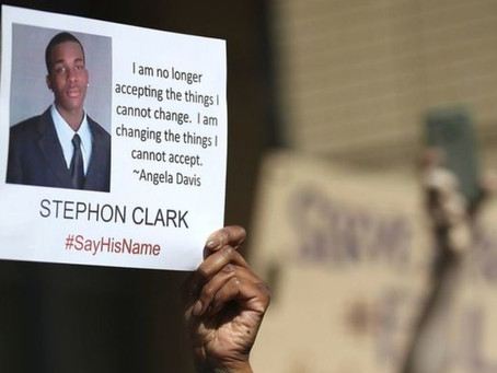 For Stephon Clark may he rest in paradise