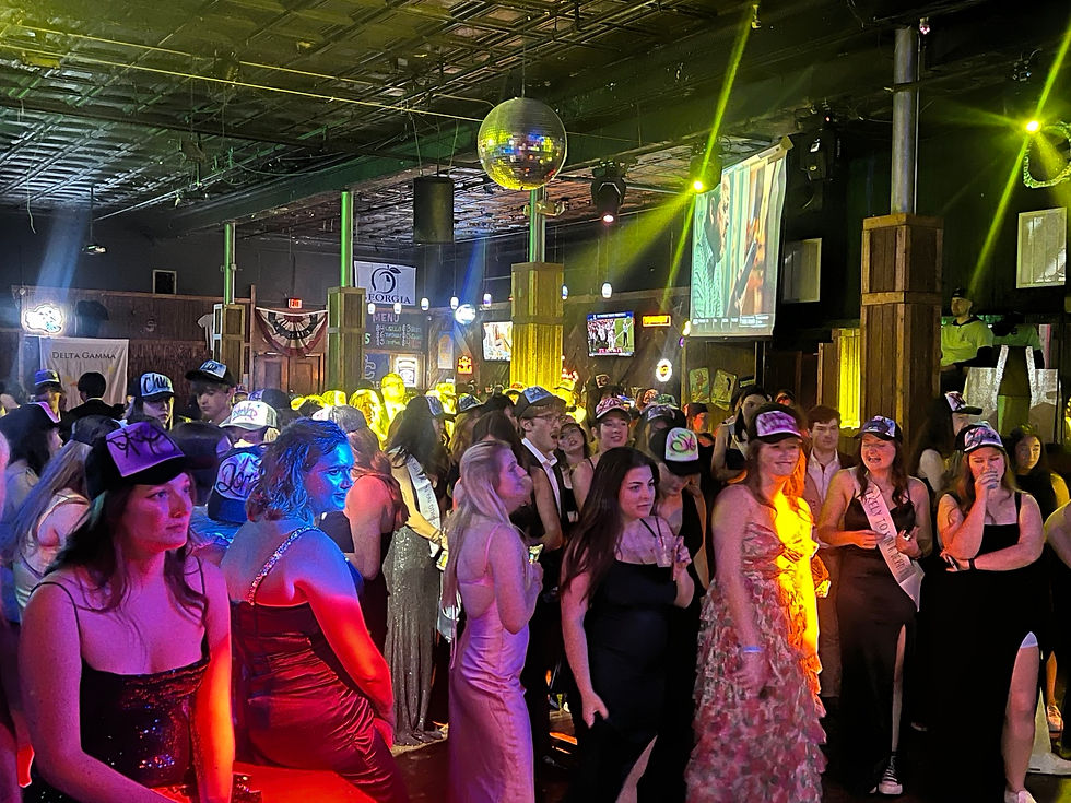 Crowd at a University of South Carolina Delta Gamma event in Columbia