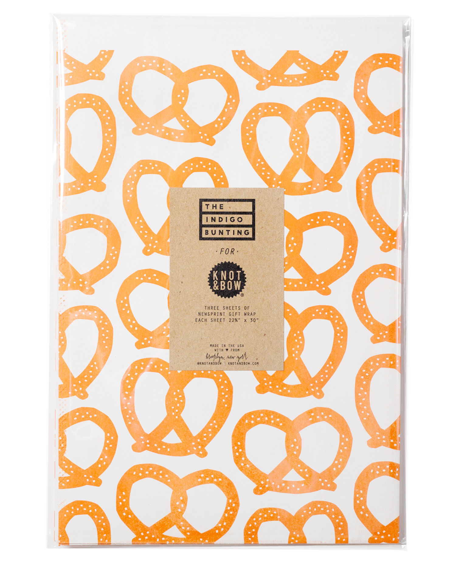 Papel para envolver-Pretzels