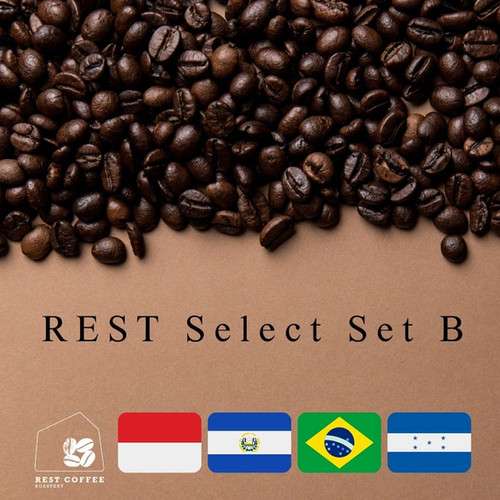 送料無料】 REST セレクト セット B 100gX4袋｜【カスタムオーダー珈琲