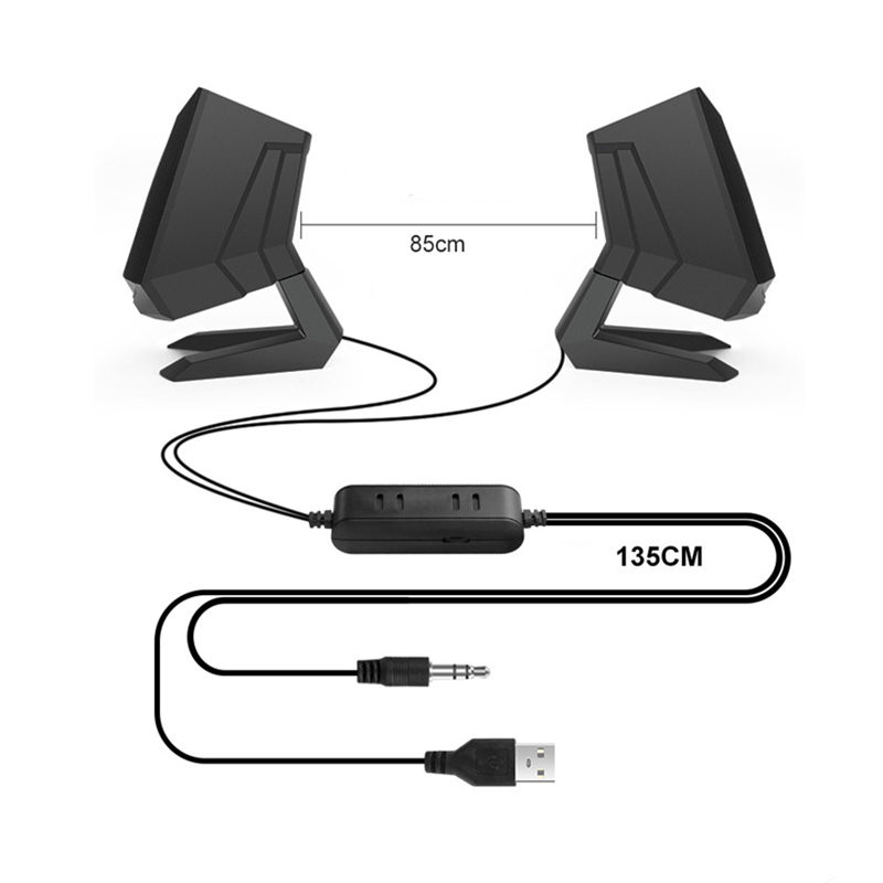Thumbnail: USB Multimedia Speakers for Computers