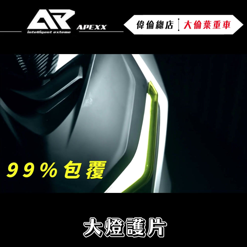 APEXX KRV 大燈護片
