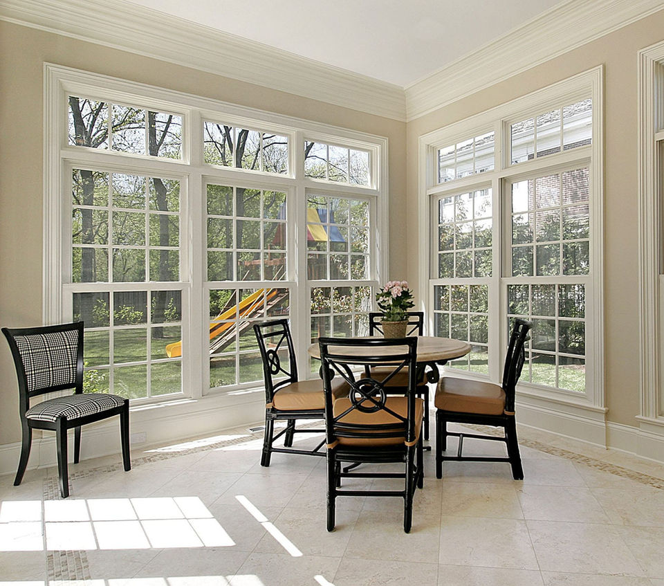Single hung window with classic design and clean lines, providing reliable ventilation and natural light