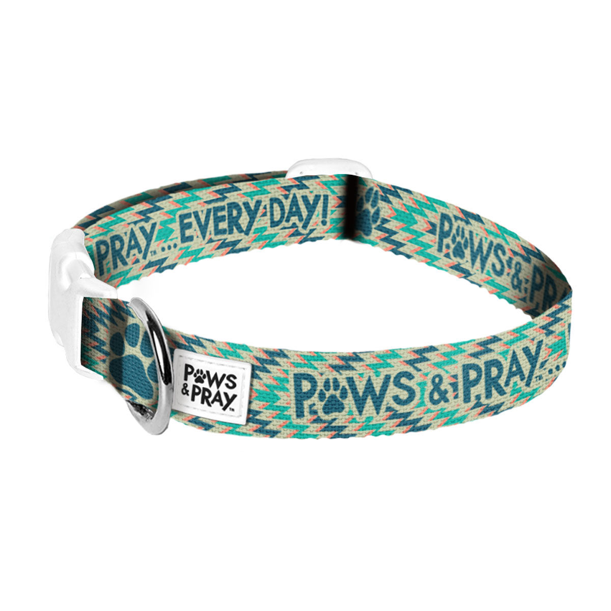 Paws & Pray Paws Pet Collar LG/XL