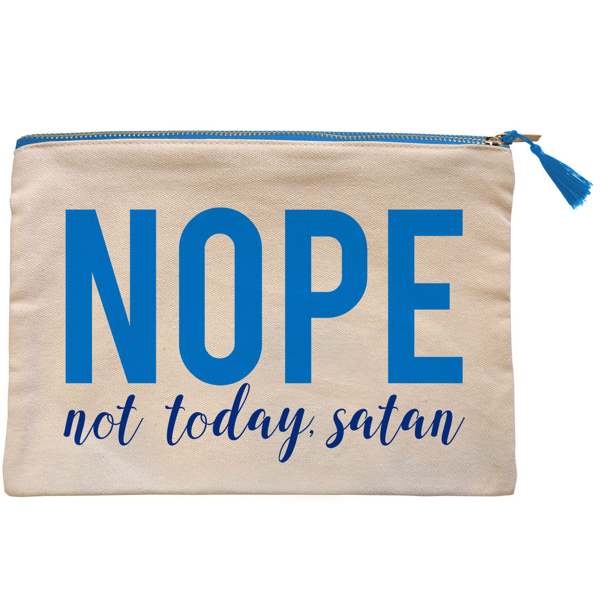 grace & truth Nope Zipper Bag