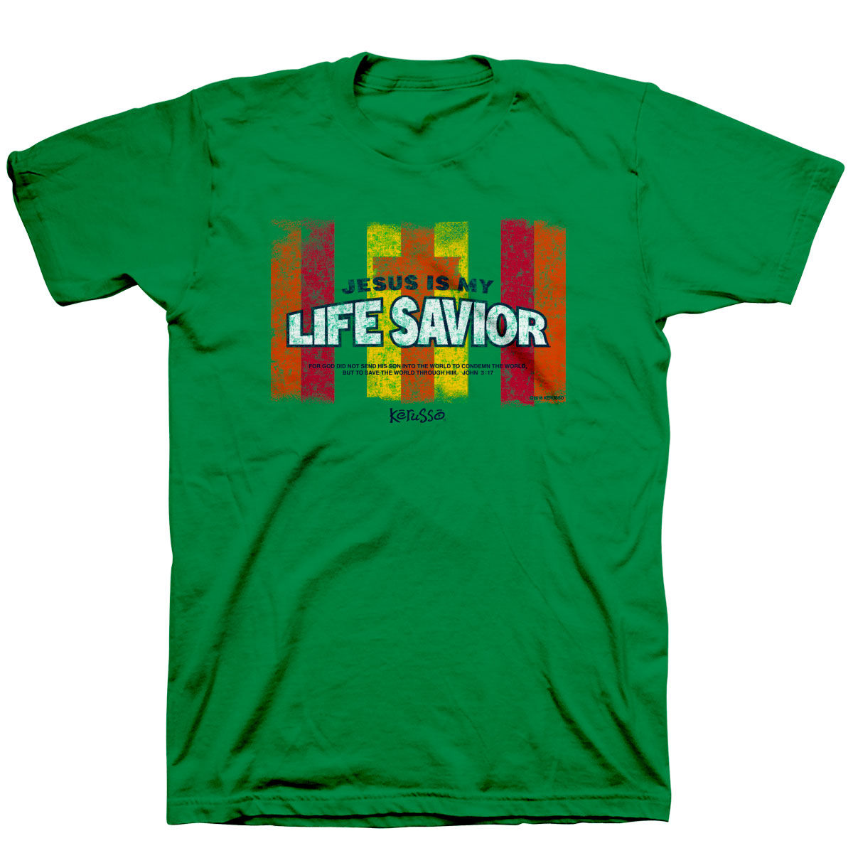 Kerusso Christian T-Shirt Life Savior