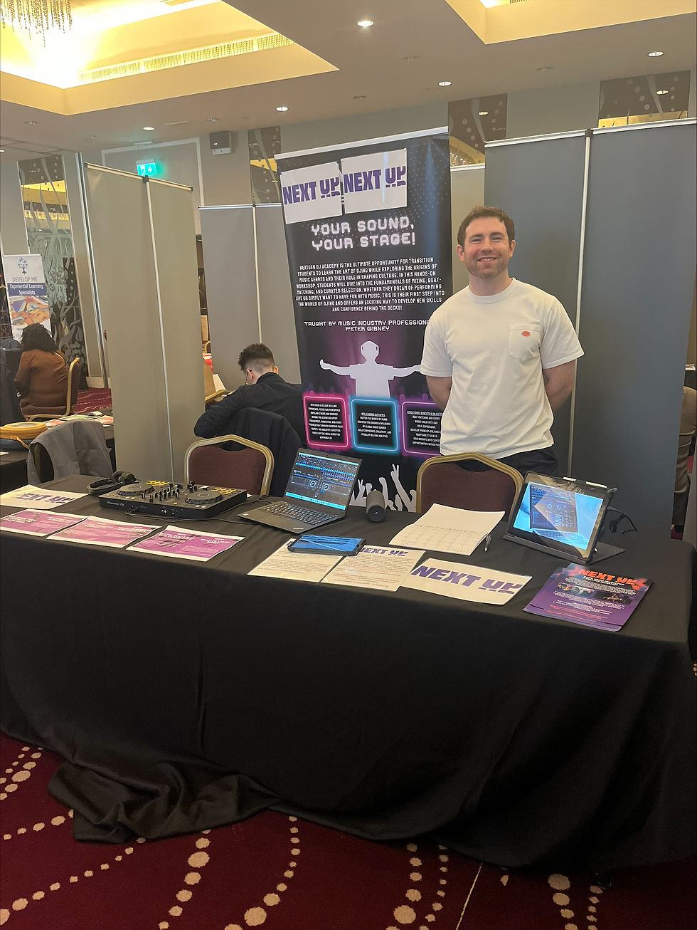 NextUp arts collective at the TY tpn conference