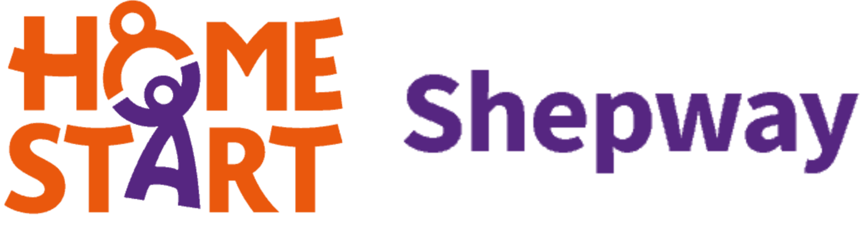 Logo for Home Start Shepway, an organization supporting families.