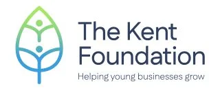 The Kent Foundation logo: Helping young businesses grow