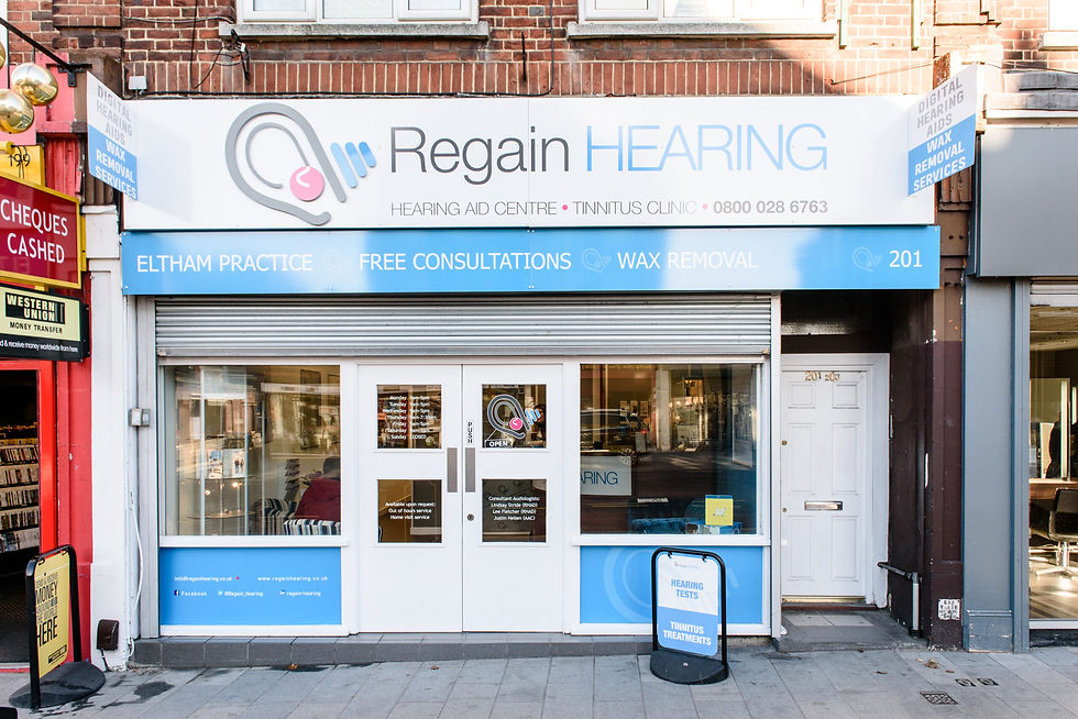 Regain Hearing Aid Centre storefront