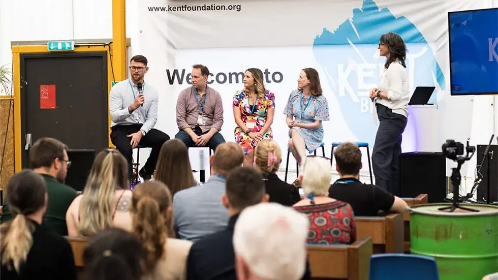 Panel discussion at Kent Foundation event