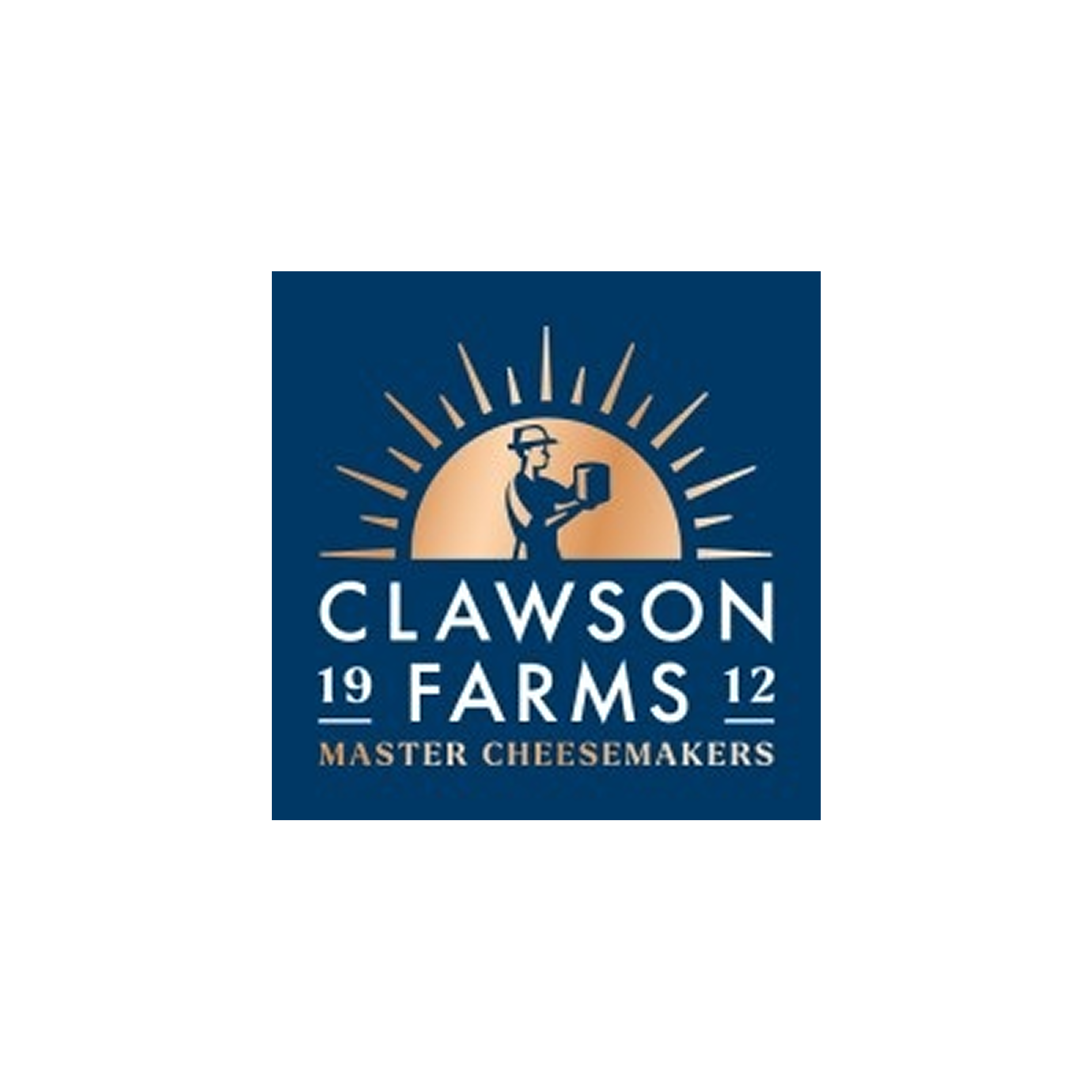Clawson Farms 1912 Master Cheesemakers logo