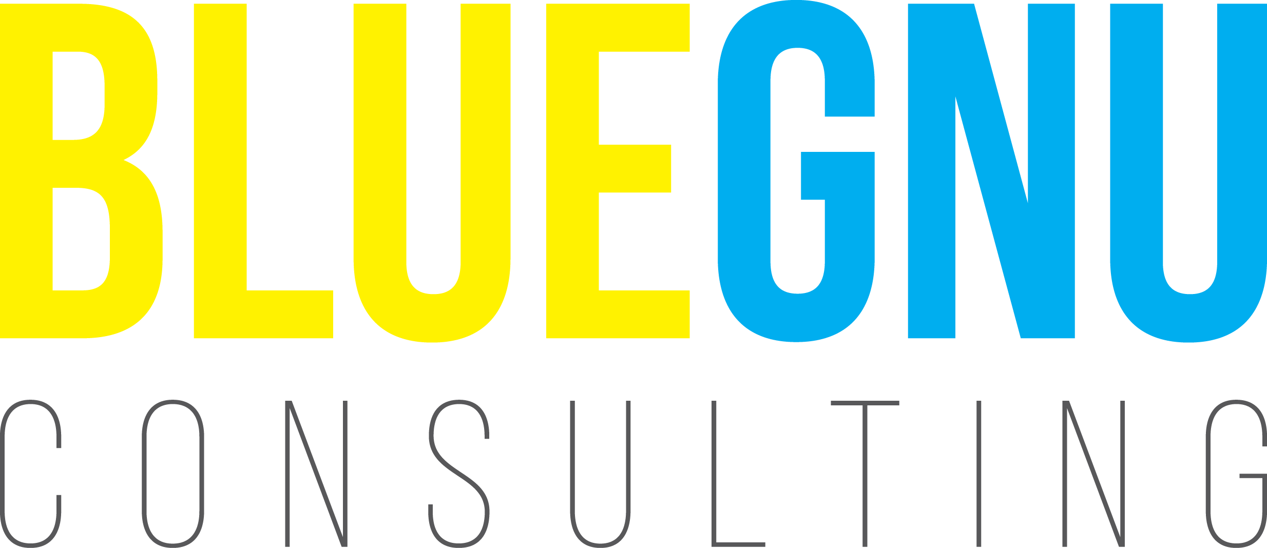 Blue Gnu Logo (grey font).png