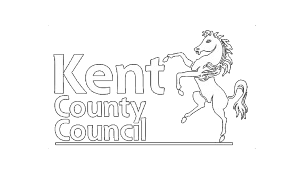 Kent County Council logo, white horse emblem