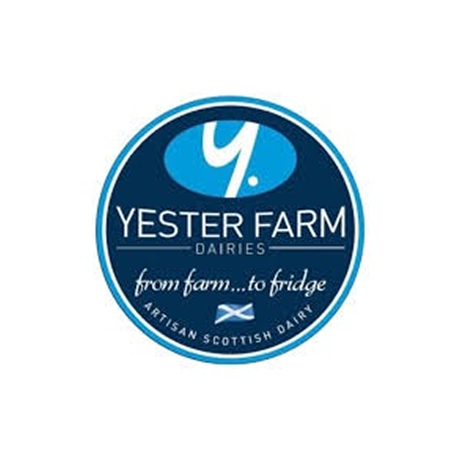 Yester Farm Dairies logo: Scottish dairy, from farm to fridge