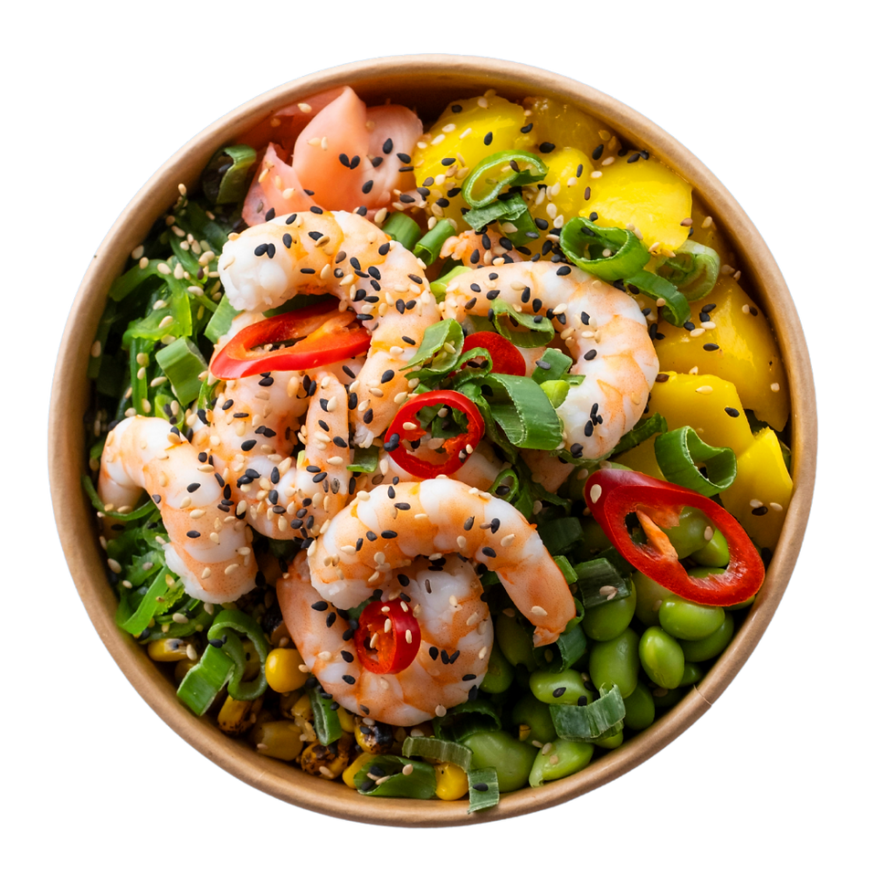 The Galician Prawn Poke Bowl
