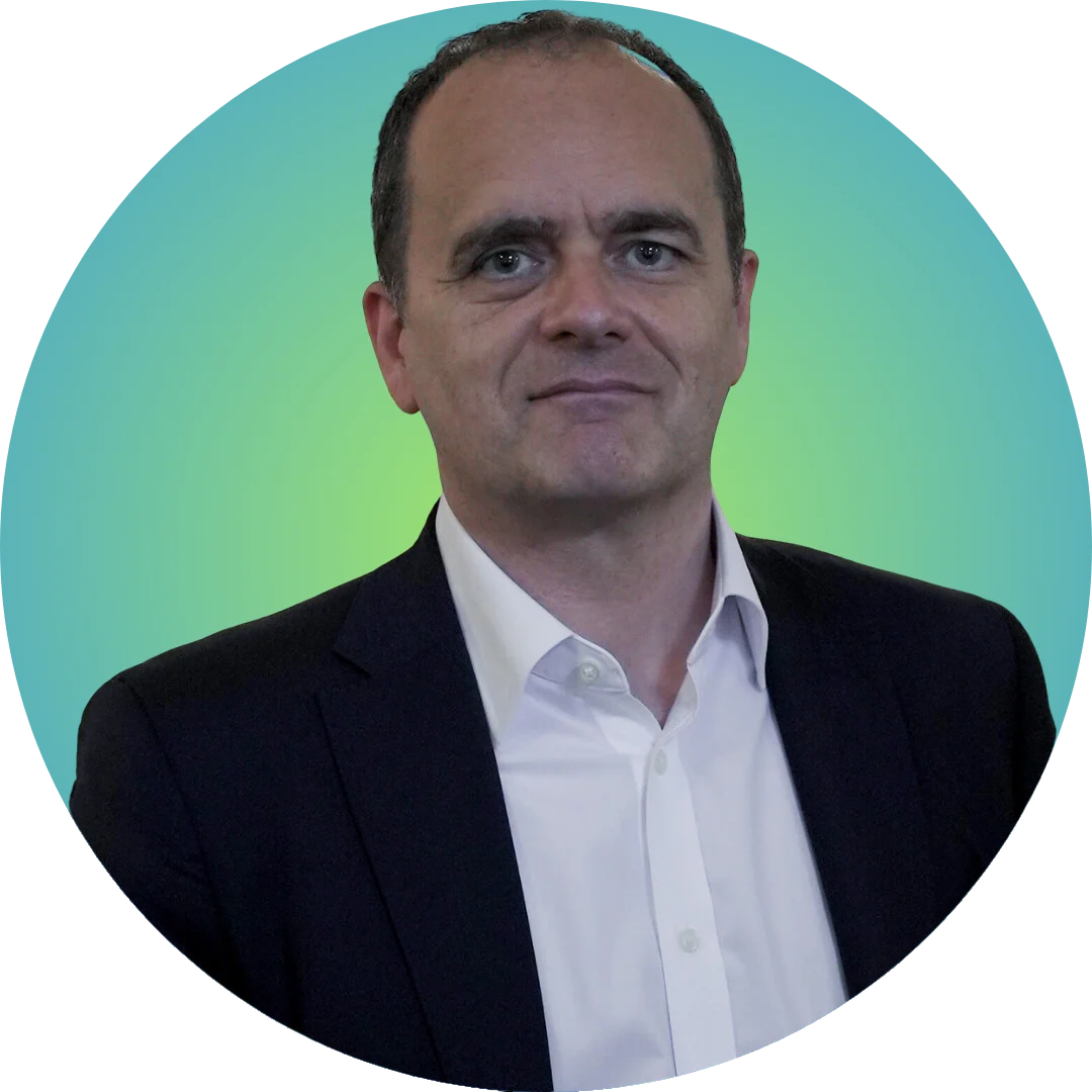 Smiling man in a suit jacket