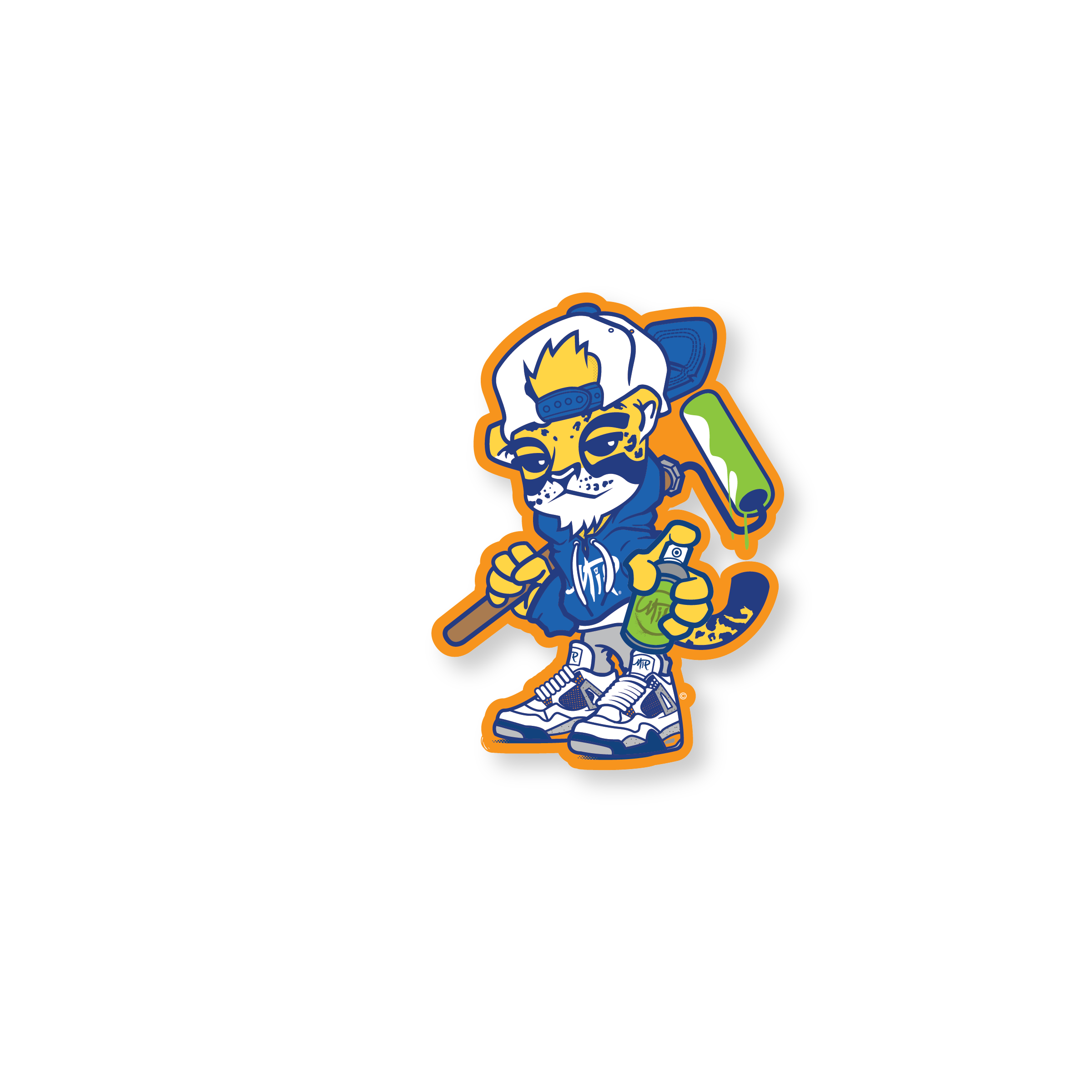 MAXX Graffiti Sticker