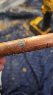 Burst water pipe causing flooding in Loveland, CO – emergency plumbing repair by CDR Servi