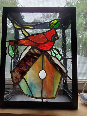 Cardinal in Winter