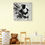 Thumbnail: Music Art | Wall Art - Black and White Art of a Male Singing