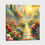 Thumbnail: Flower Art | Wall Art - Meadow Art of a Path Through a Blooming Garden
