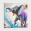 Thumbnail: Kids Art | Wall Art - Children Art, Elephant Art of a Baby Calf