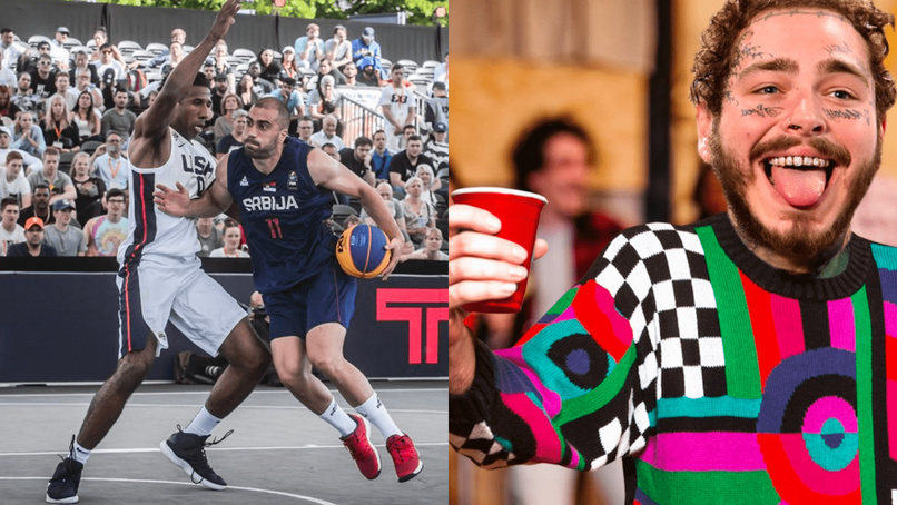 FIBA 3on3 and Post Malone Beer Pong League