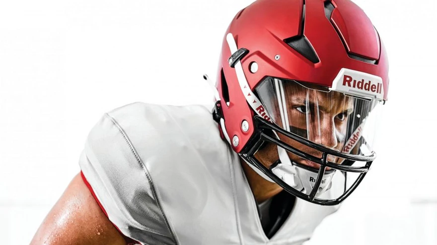riddell axiom futuristic helmet