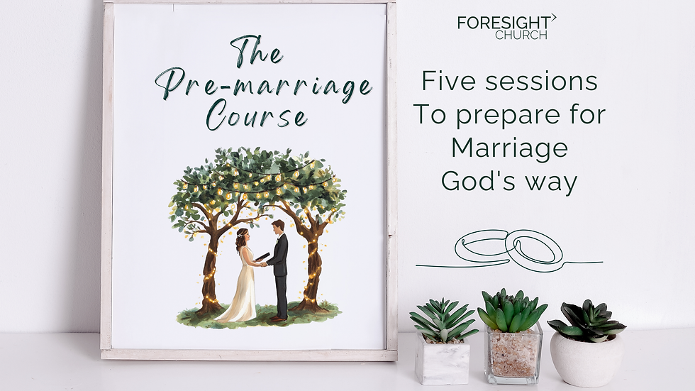 The Pre-marriage Course