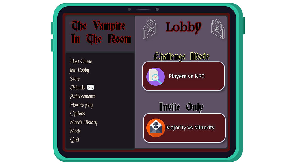 TVITR -2 Game screen