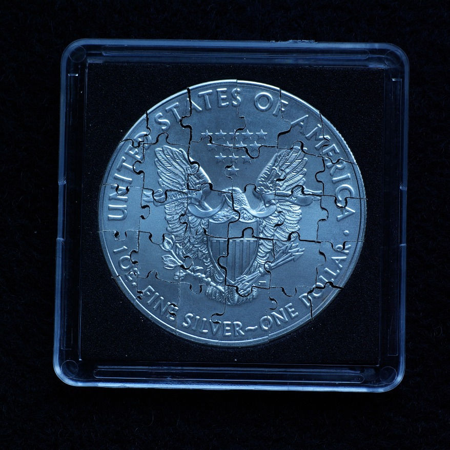 Thumbnail: American Eagle Puzzle (30 Pieces) - 1oz .999 Silver