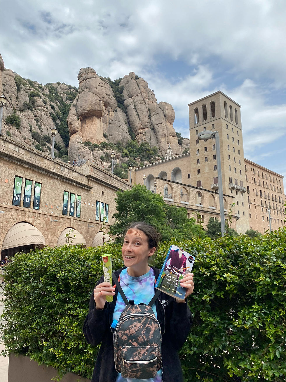 Taylor with Popsicle at Montserrat
