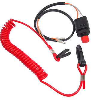 otão de Emergência e Desligamento do motor c/ Cordão de Segurança Yamaha