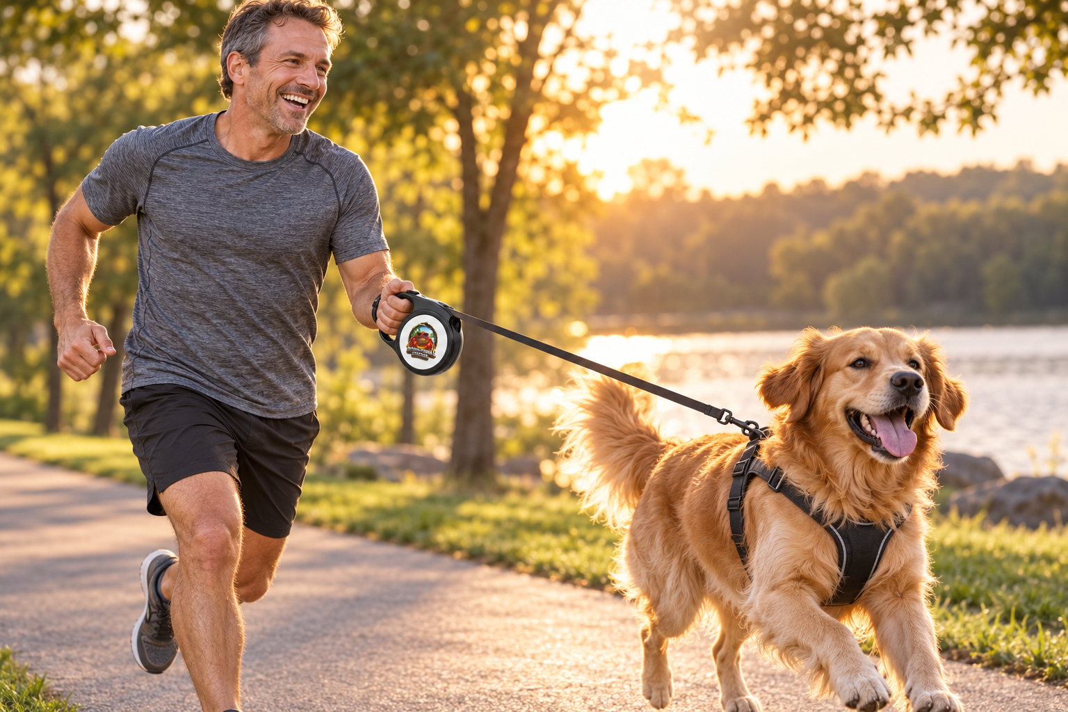 Retractable Pet Leash — International Stacker Crab Design