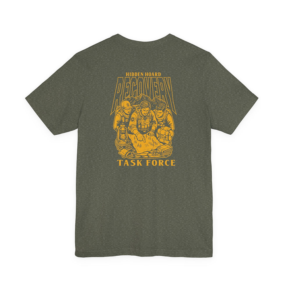 Thumbnail: Hidden Hoard Recovery Task Force Tee — International Stacker X Crustacean Nation