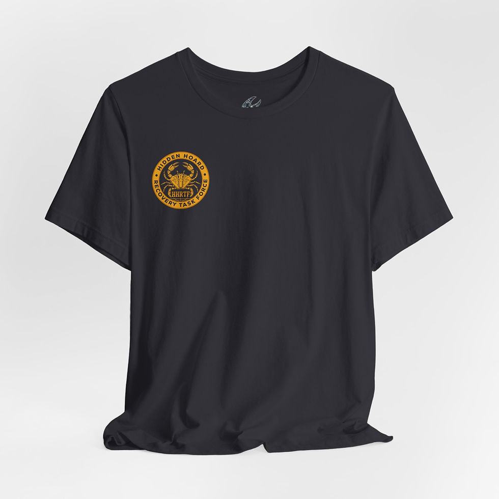 Thumbnail: Hidden Hoard Recovery Task Force Tee — International Stacker X Crustacean Nation
