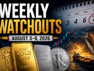 Gold & Silver Weekly Watchouts: Jobs Report, ISM, Treasury Yields & Iran | August 3–9, 2026