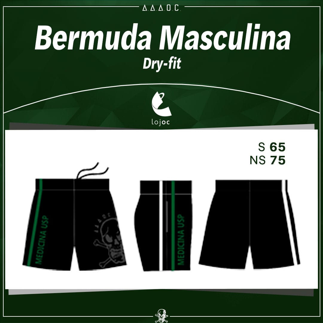 Bermuda Masculina Dry-Fit