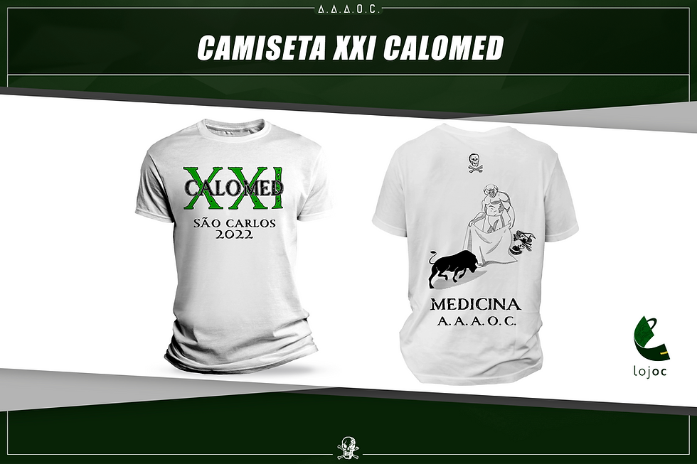 Camiseta XXI Calomed