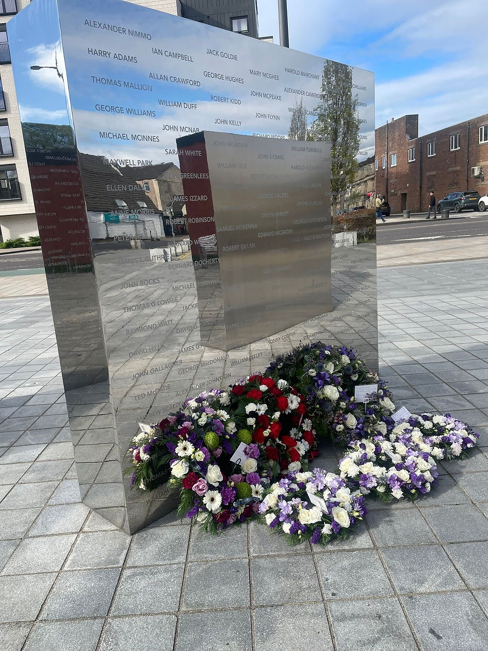 International Asbestos Memorial in Clydebank