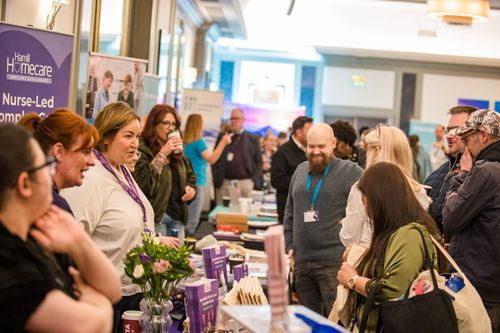 Exhibitors and attendees at Glasgow HIID 2026