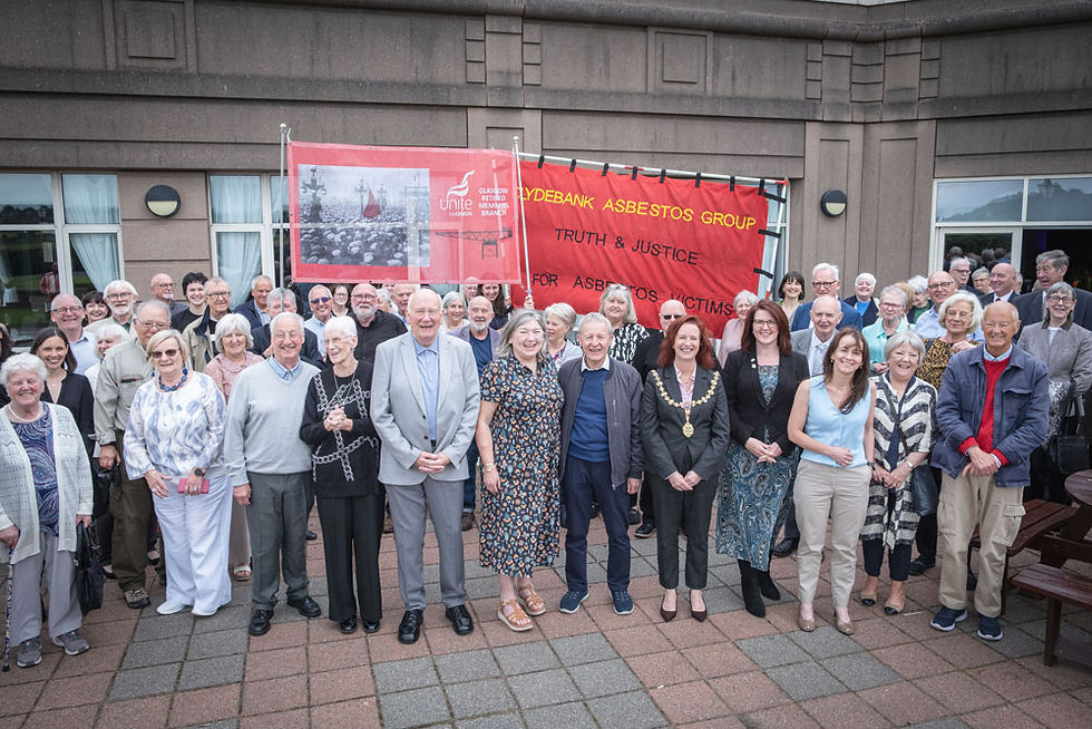 Clydebank Asbestos Group and Unite Retired Members